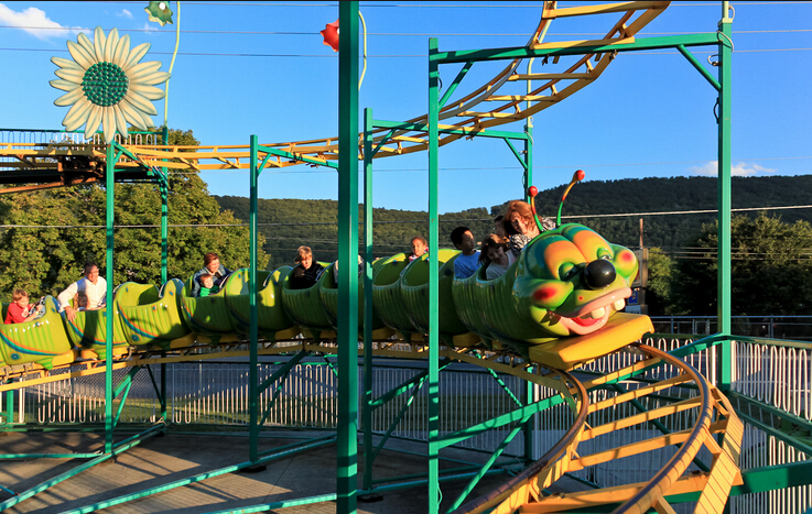 popular amusement park Kids Roller Coaster