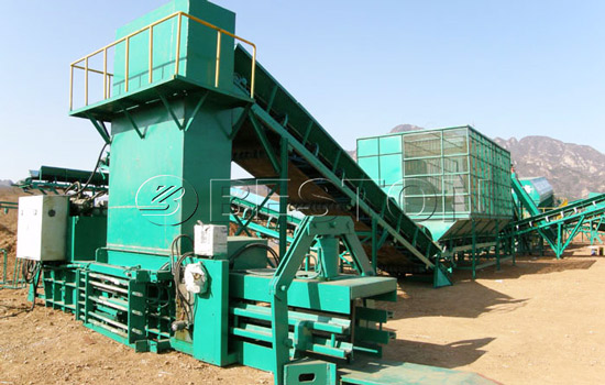 Garbage sorting machine