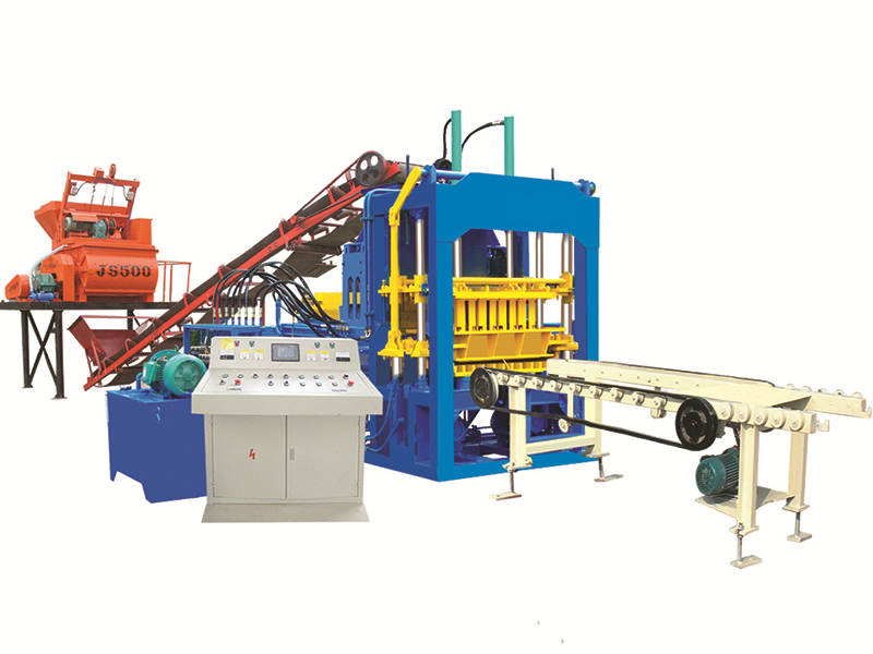 QT4-15D hollow bricks machine