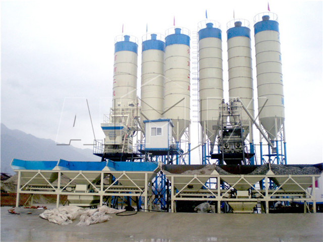 Concrete Mixing Plant in China