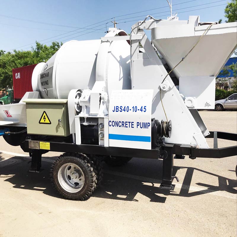 Concrete Mixer With Pump For Easier Construction