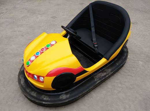 Kiddie Yellow Bumper Cars for Funfair