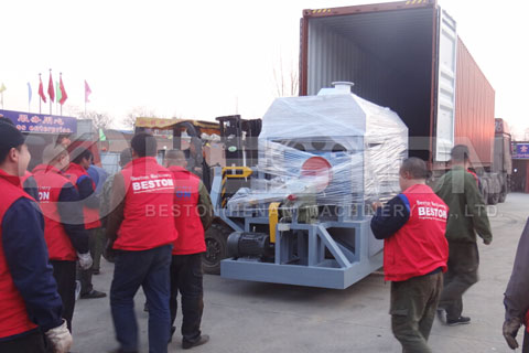 Beston Paper Egg Tray Making Machine Shipped to Egypt