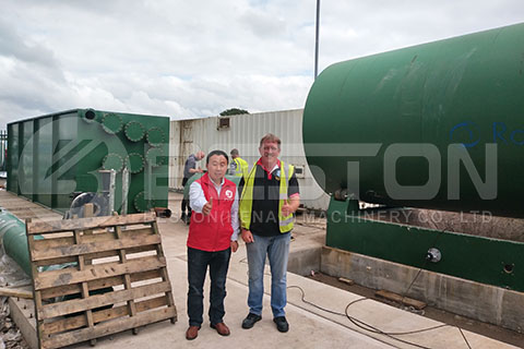 Tyre Pyrolysis Plant in the UK