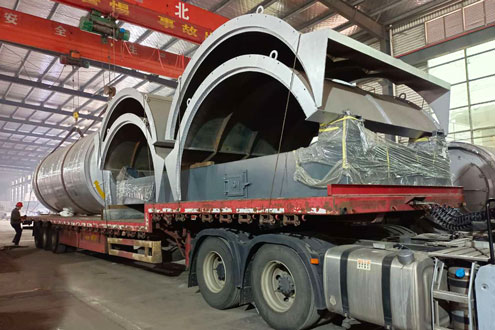 BLJ-16 Beston Pyrolysis Plant Shipped to Italy in 2023